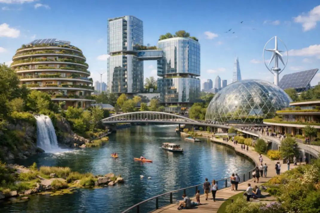 Urban-tech проекты в Великобритании города и природа