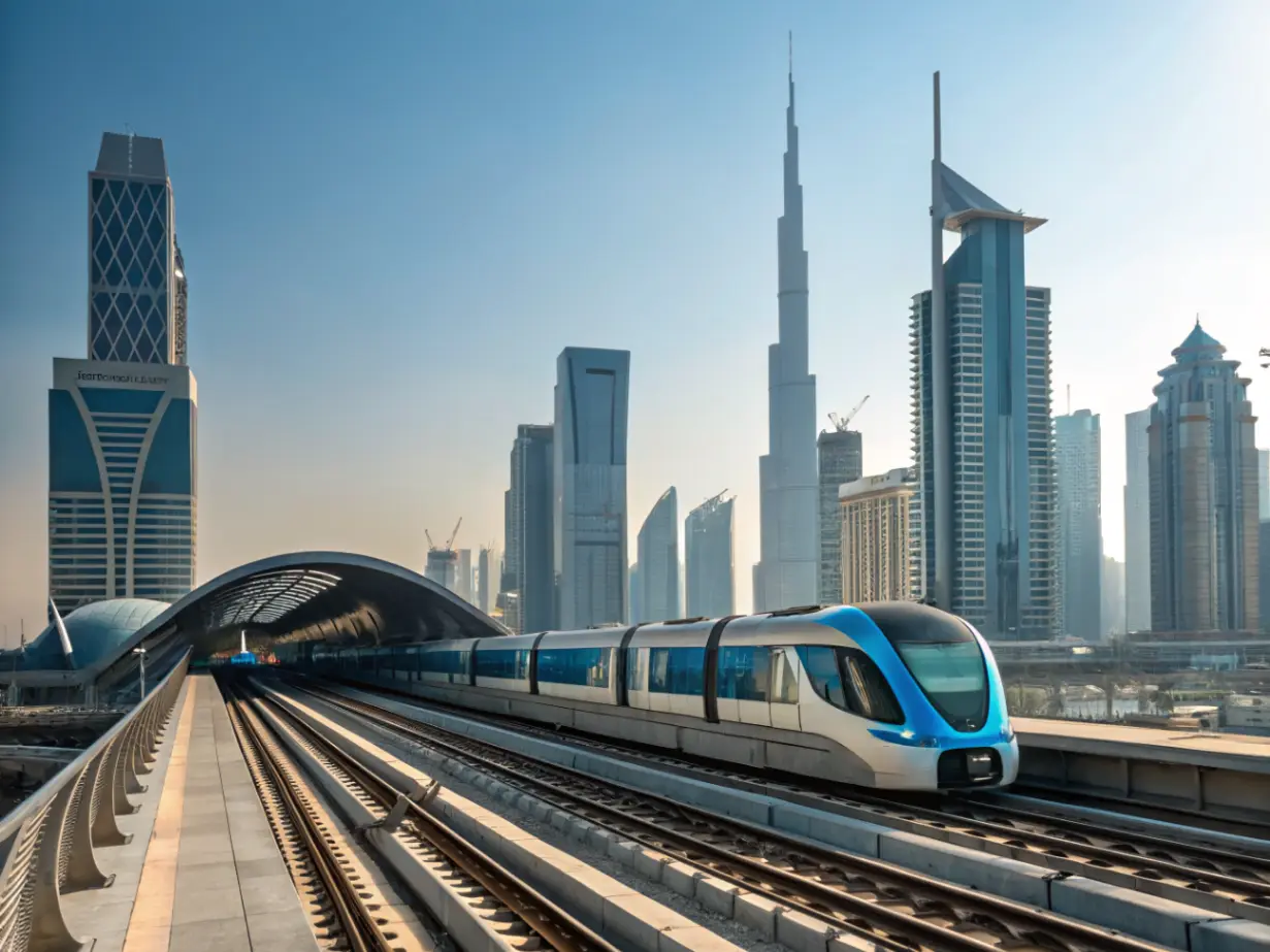Dubai Metro Blue Line: как новая линия меняет архитектуру Дубая